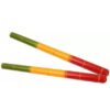 Dandiya Sticks Wooden Multi Color set of 2