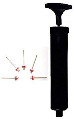 Football Basketball Volleyball Pump with 5 Air Nozzle