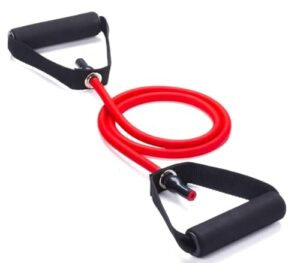 Version 1.0.0 Gmefvr Resistance Tube for Exercise & Stretching Resistance Tunning Tube, Suitable in Home & Gym Workout for Men & Women Multicolor