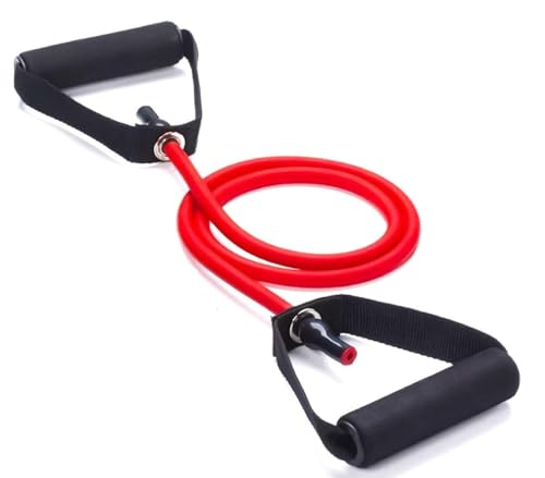 Version 1.0.0 Gmefvr Resistance Tube for Exercise & Stretching Resistance Tunning Tube, Suitable in Home & Gym Workout for Men & Women Multicolor