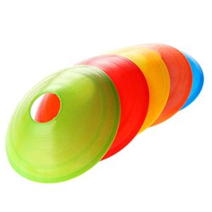 Space Marker Disc Agility Soccer Cones set of 5