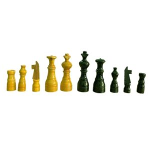 Wooden Chess Pieces Handmade 6.7 cm King Size