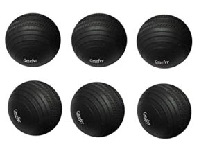 Version 1.0.0 Cricket Rubber Ball Black Gully Cricket Ball