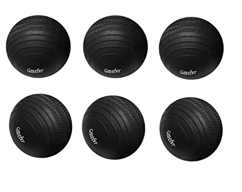 Version 1.0.0 Cricket Rubber Ball Black Gully Cricket Ball