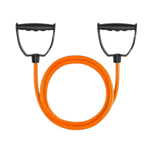 Version 1.0.0 Gmefvr Resistance Tube for Exercise & Stretching Resistance Tunning Tube, Suitable in Home & Gym Workout for Men & Women Multicolor