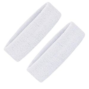 Version 1.0.0 Sport Headbands Towel cotton Sweatband Set of 2