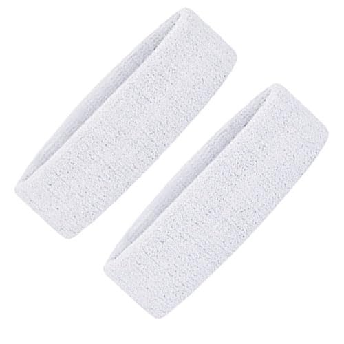 Version 1.0.0 Sport Headbands Towel cotton Sweatband Set of 2
