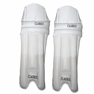 Leg Guard Pad for Cricket Batting Pad White Youth size