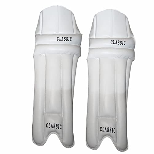 Leg Guard Pad for Cricket Batting Pad White Youth size