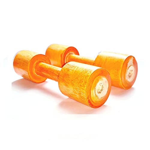 Version 1.0.0 Wooden PT Dumbbells For Schools Pack of 2