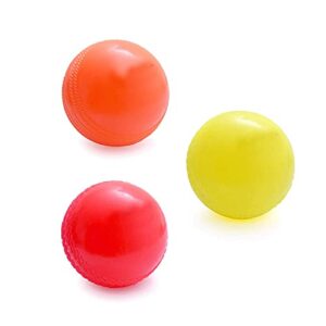 Version 1.0.0 Gmefvr Cricket Plastic Ball 30 grm Enjoy Durable Plastic Ball Multicolor Pack of 5