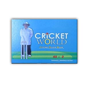 Version 1.0.0 Cricket Score Book with fine Paper Quality 42 Inning