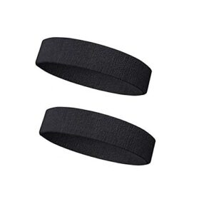 Head Band for Sports Tennis Badminton Pack of 2