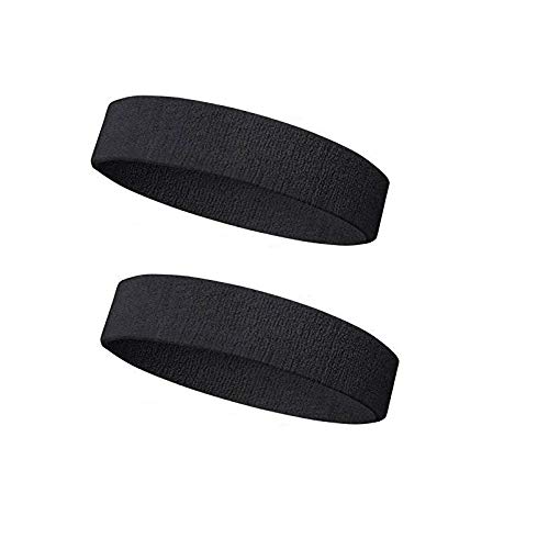 Head Band for Sports Tennis Badminton Pack of 2