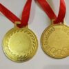 Version 1.0.0 Ciko Medal 2.2" Pack of 10 School Winners, Sports, Athletic Games and Corporate Reward RNR (Gold)