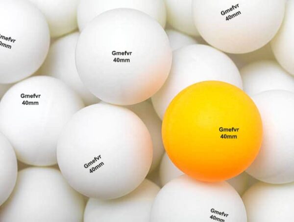 Version 1.0.0 TT Ball Ping Pong Ball 40+ Mm Yellow or White Lose