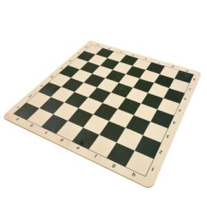 Gmefvr Tournament Chess Vinyl Foldable Mat Only Chess Game for Professional Chess Players 18x18
