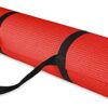 Version 1.0.0 Yoga Mat Strap Black Color Nylon Strap pack of 2