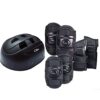 Version 1.0.0 Cycling and Skating Protective Kit Set 6 to 14 Year Black