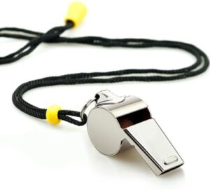 Referee Steel Whistle High Sound use one piece
