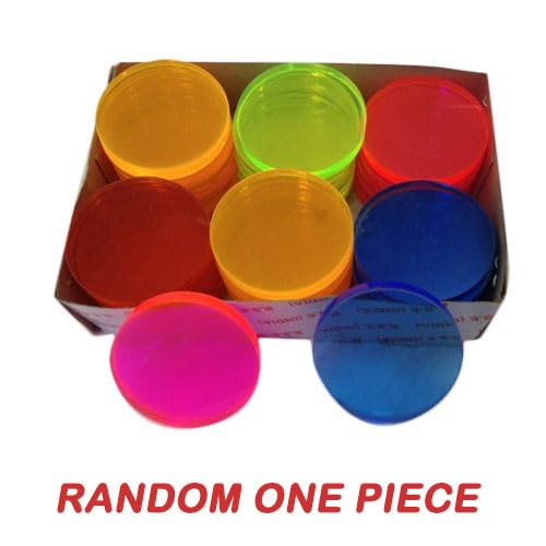 Version 1.0.0 Gmefvr Carrom Board Coins + 1 Striker Plastic Crystal and Wooden (Acrylic)