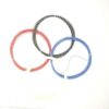 Version 1.0.0 Livo Badminton Racket String (Wire) Pack of 2 Pair Multi Color (Average Quality)