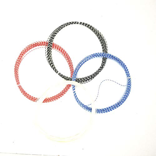 Version 1.0.0 Livo Badminton Racket String (Wire) Pack of 2 Pair Multi Color (Average Quality)