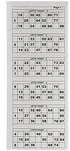 Version 1.0.0 Tambola Tickets 600 Book 1