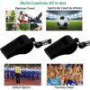 Version 1.0.0 Gmefvr Referee Whistle Best Gift for Coach use Multi Purpose Sports Games | Pack of 2