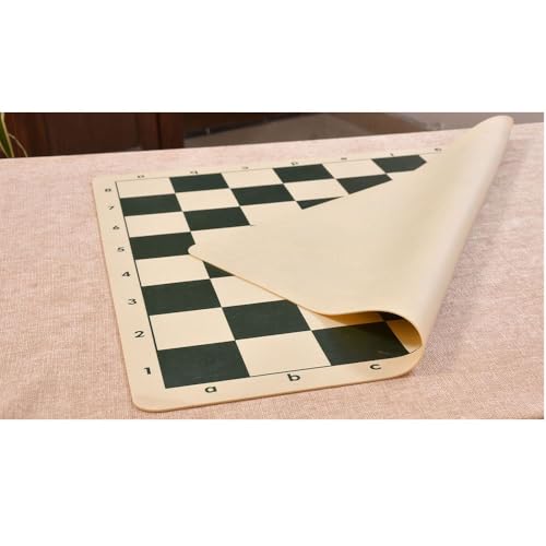 Version 1.0.0 Tournament Chess Mat Vinyl Foldable Mat Only 18x18