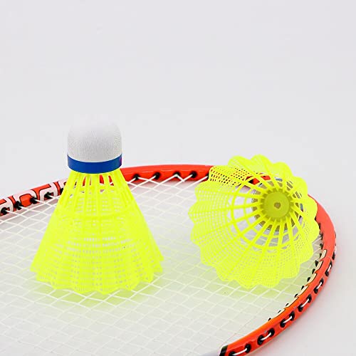 Badminton Shuttle Plastic Nylon For Kids Pack of 10