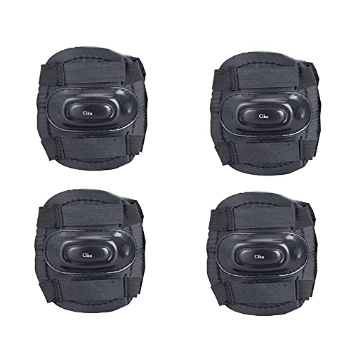 Version 1.0.0 Cycling and Skating Protective Kit Set 6 to 14 Year Black