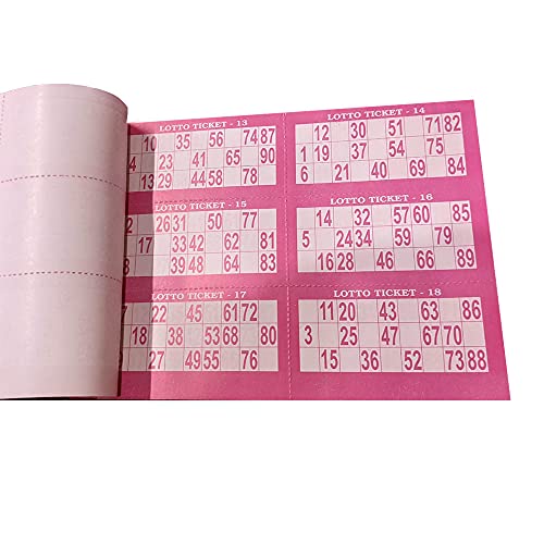 Version 1.0.0 Tombola Tickets 300 Tickets Multicolor