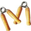 Hand strengtheners Wooden Hand Grips 1 Pair