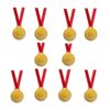 Version 1.0.0 Ciko Medal 2.2" Pack of 10 School Winners, Sports, Athletic Games and Corporate Reward RNR (Gold)