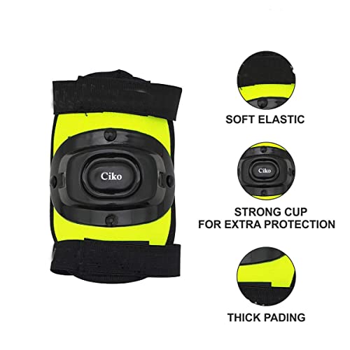 Cycling and Skating Protective Kit Set 6 to 14 Year Green