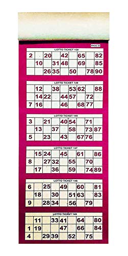 Tombola Tickets Book 600 tickets