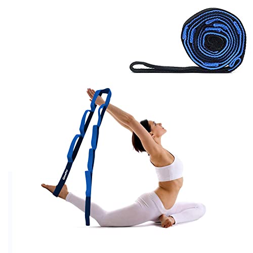 Version 1.0.0 Yoga Belt 10 Loop Stretching Belt Gym & Fitness