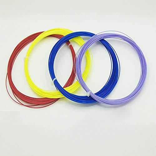 Version 1.0.0 Badminton Racket String Nylon Pack of 4