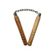 Wooden Iron Chain Nunchaku Karate Stick