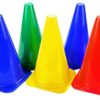 Ground Marker Agility Soccer Cones 7 inch set of 5