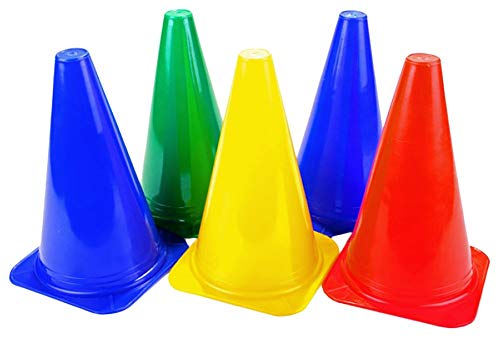 Ground Marker Agility Soccer Cones 7 inch set of 5