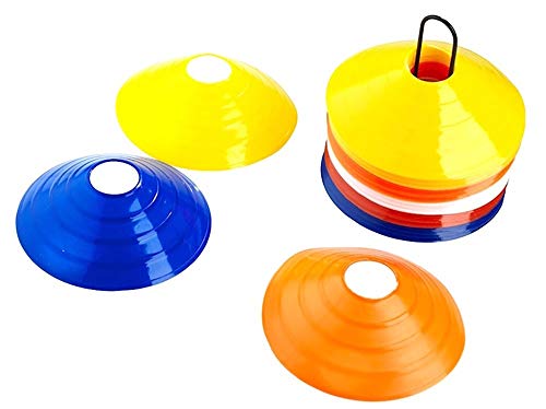 Space Marker Disc Agility Soccer Cones set of 5
