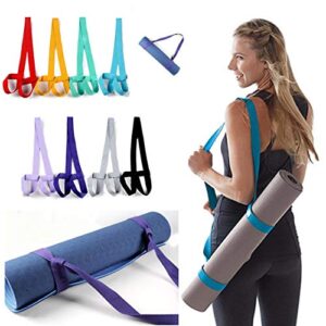 Yoga Mat Hanging Strap Pack of 4 Multi