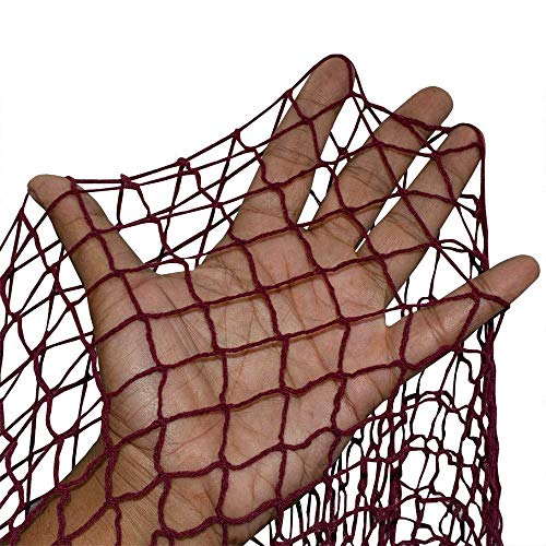 Gmefvr Badminton Cotton Net Single Striped