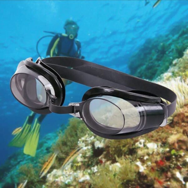 Version 1.0.0 Swimming Goggles Vision Anti-Fog With Case