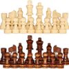 Version 1.0.0 Wooden Chess Pieces Imported 5.7cm King Size