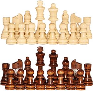 Wooden Chess Pieces Imported 5.7cm King Size
