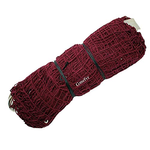 Gmefvr Badminton Cotton Net Single Striped