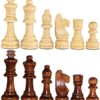 Version 1.0.0 Wooden Chess Pieces Imported 5.7cm King Size